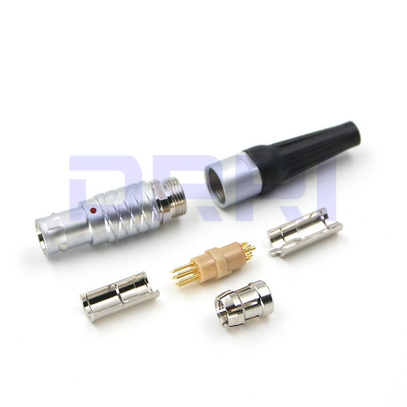 DRRI 1B FGG Egg 2 3 4 5 6 7 8 10 12 14 16 Pin Push Pull Connector Male Plug & Female Socket (8 P, Plug) - Image 3